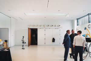 Fachausstellung beim netforum vor dem Seestudio im Festspielhaus Bregenz