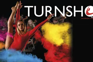 Veranstaltungssujet der Turnshow der Vorarlberger Turnerschaft © Vorarlberger Turnerschaft