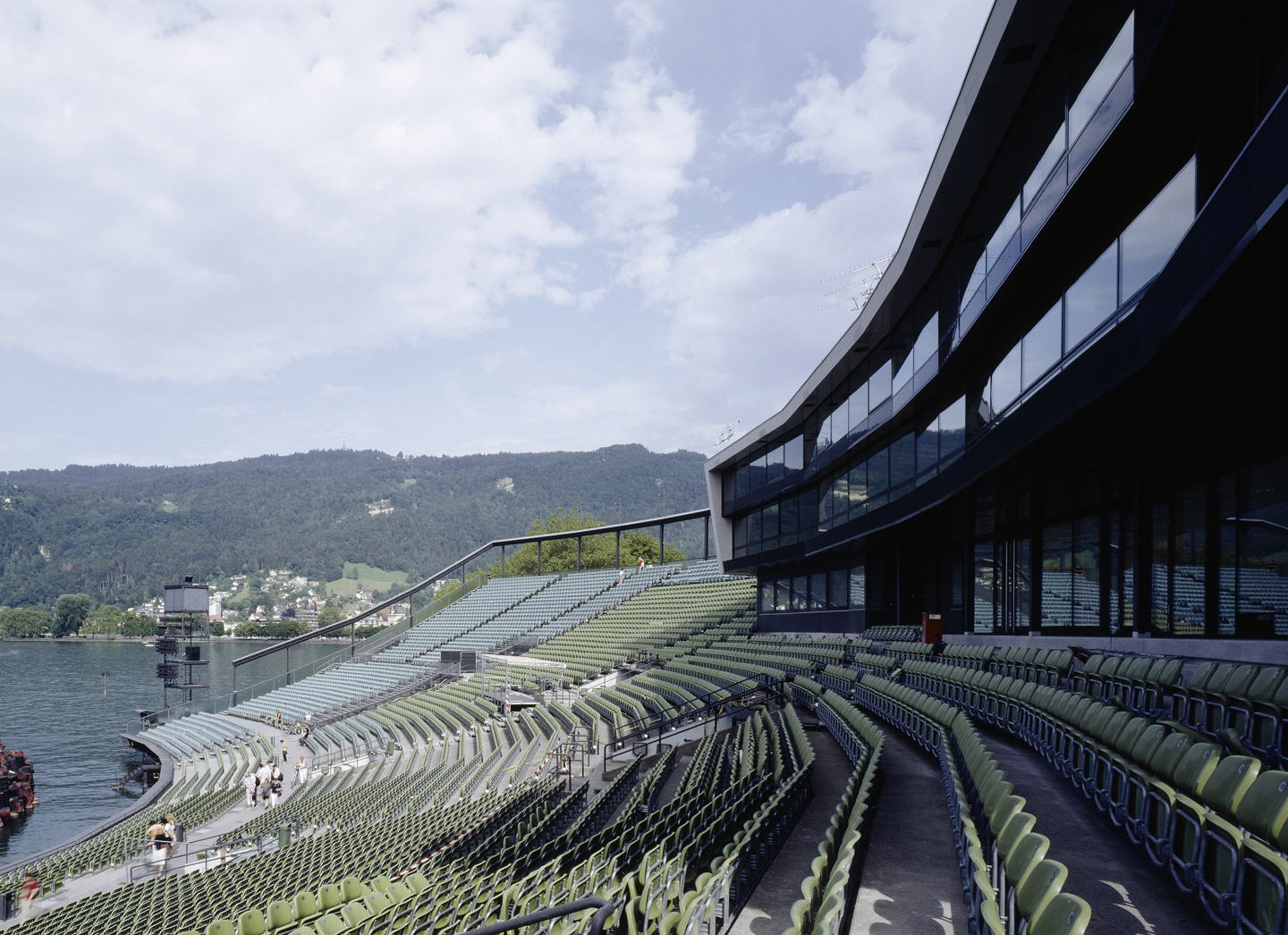 Seebühne und Seetribüne im Festspielhaus Bregenz