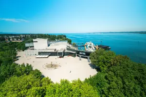Luftaufnahme Festspielhaus Bregenz © KoenigsFreunde