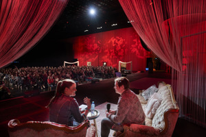 Gemütliche Atmosphäre auf der Werkstattbühne