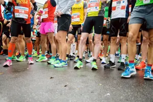 © Sparkasse 3-Länder-Marathon Jede Menge Läufer:innen bereiten sich auf den Marathon vor © Sparkasse 3-Länder-Marathon