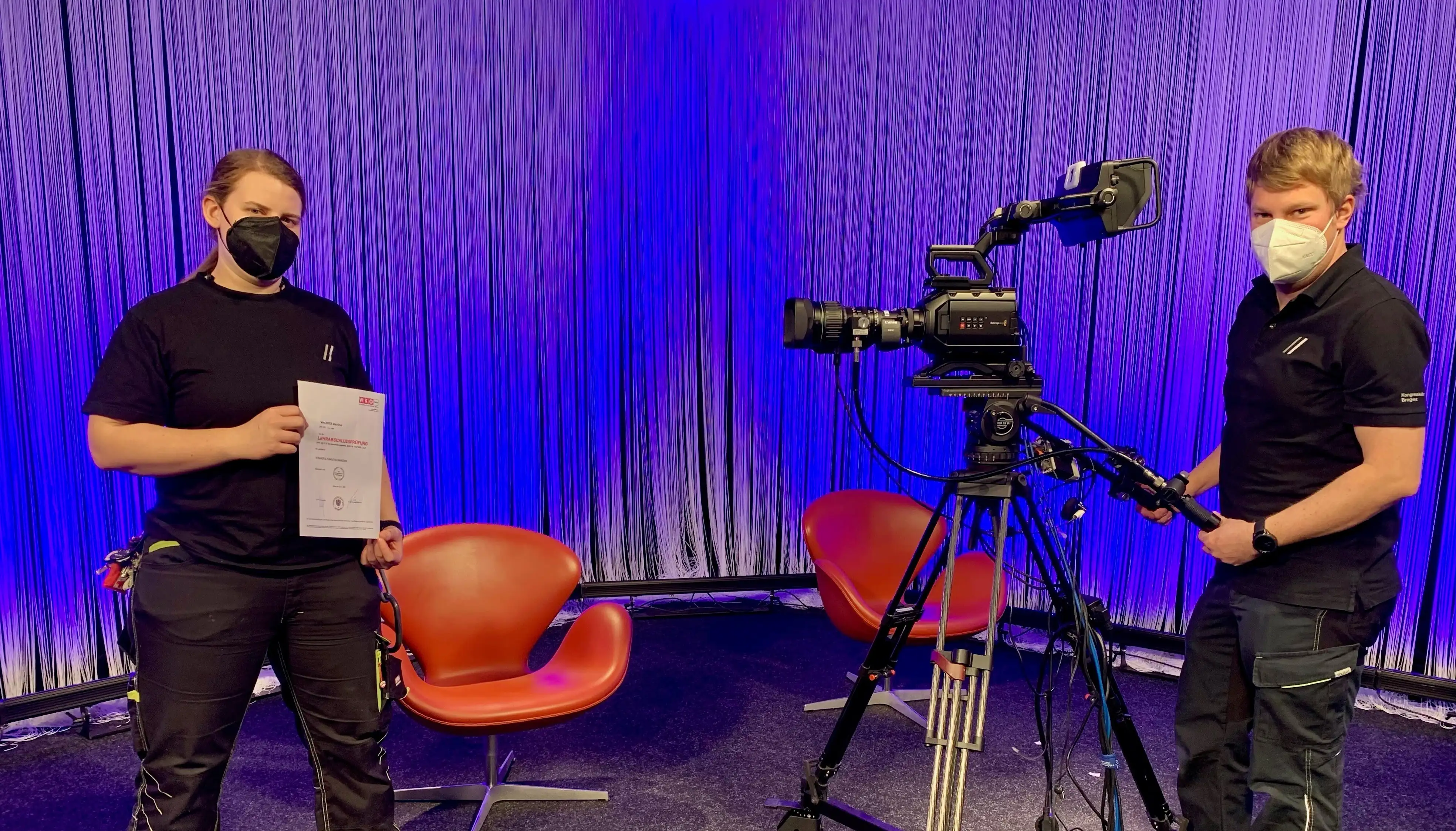 „Einer der besten Ausbildungsbetriebe für Veranstaltungstechnik“ © Tim Pusnik