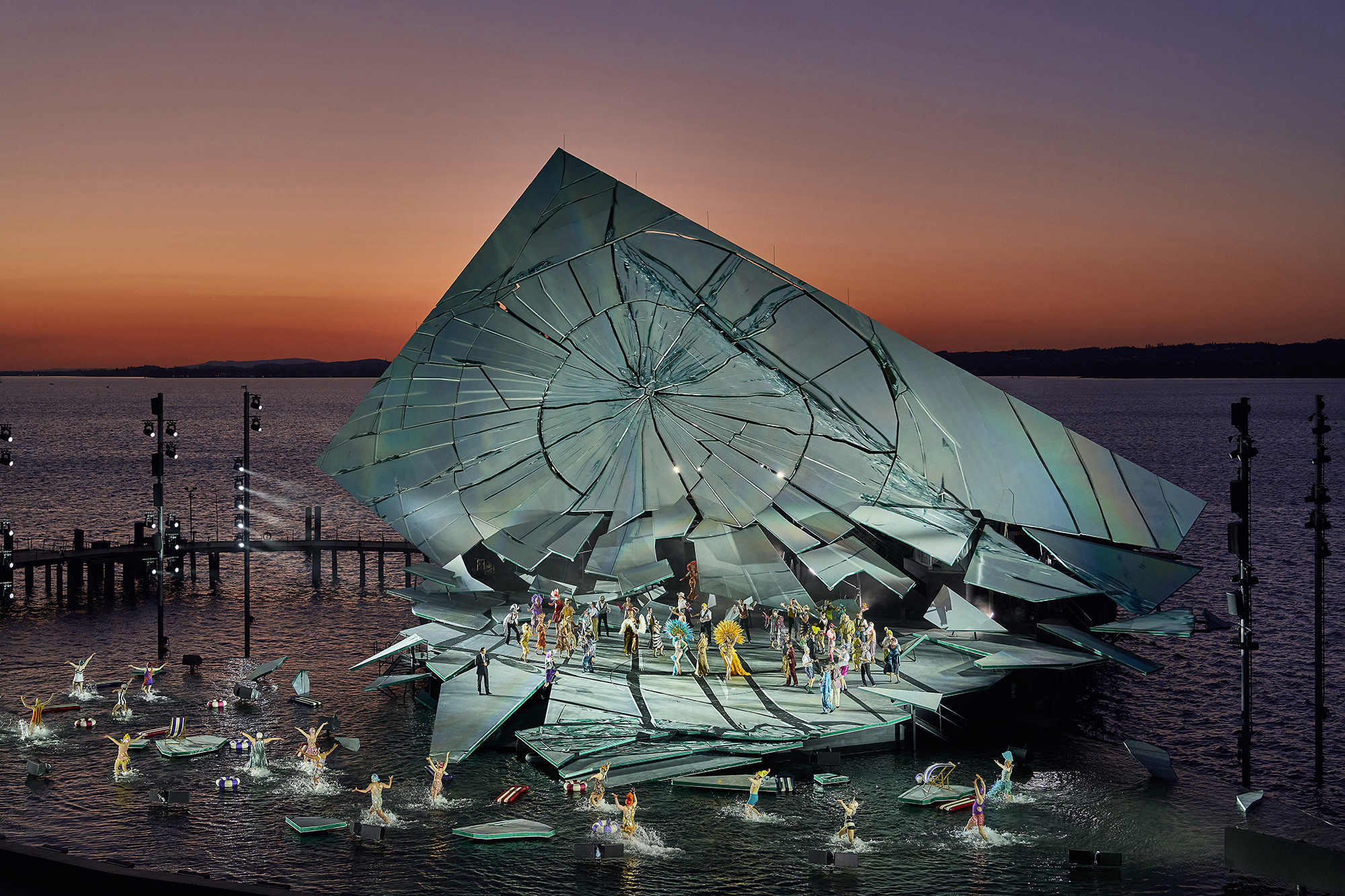 Bregenz Festival Stage – A Masterpiece of Stagecraft