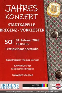 Konzert der Stadtkapelle Bregenz-Vorkloster 2026