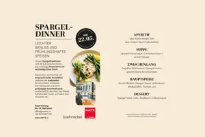 © evenTZ by foodaffairs Spargel-Dinner © evenTZ by foodaffairs