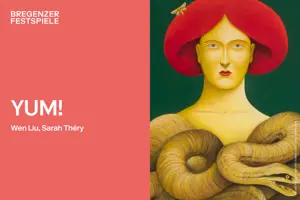 © Jeff McLane - Nicolas Party, Portrait with Snakes, 2019 YUM! © Jeff McLane - Nicolas Party, Portrait with Snakes, 2019