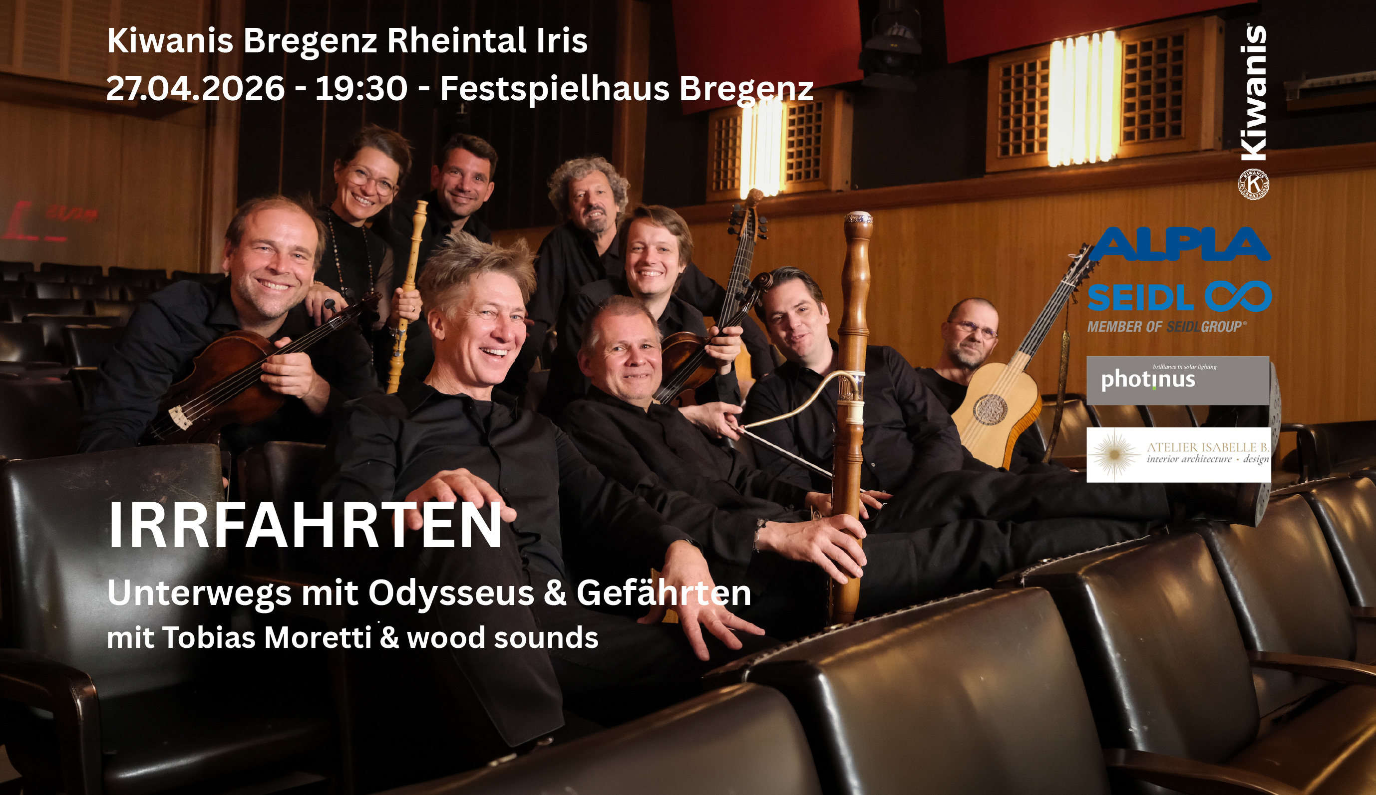 Lesung Tobias Moretti © Chalupnik